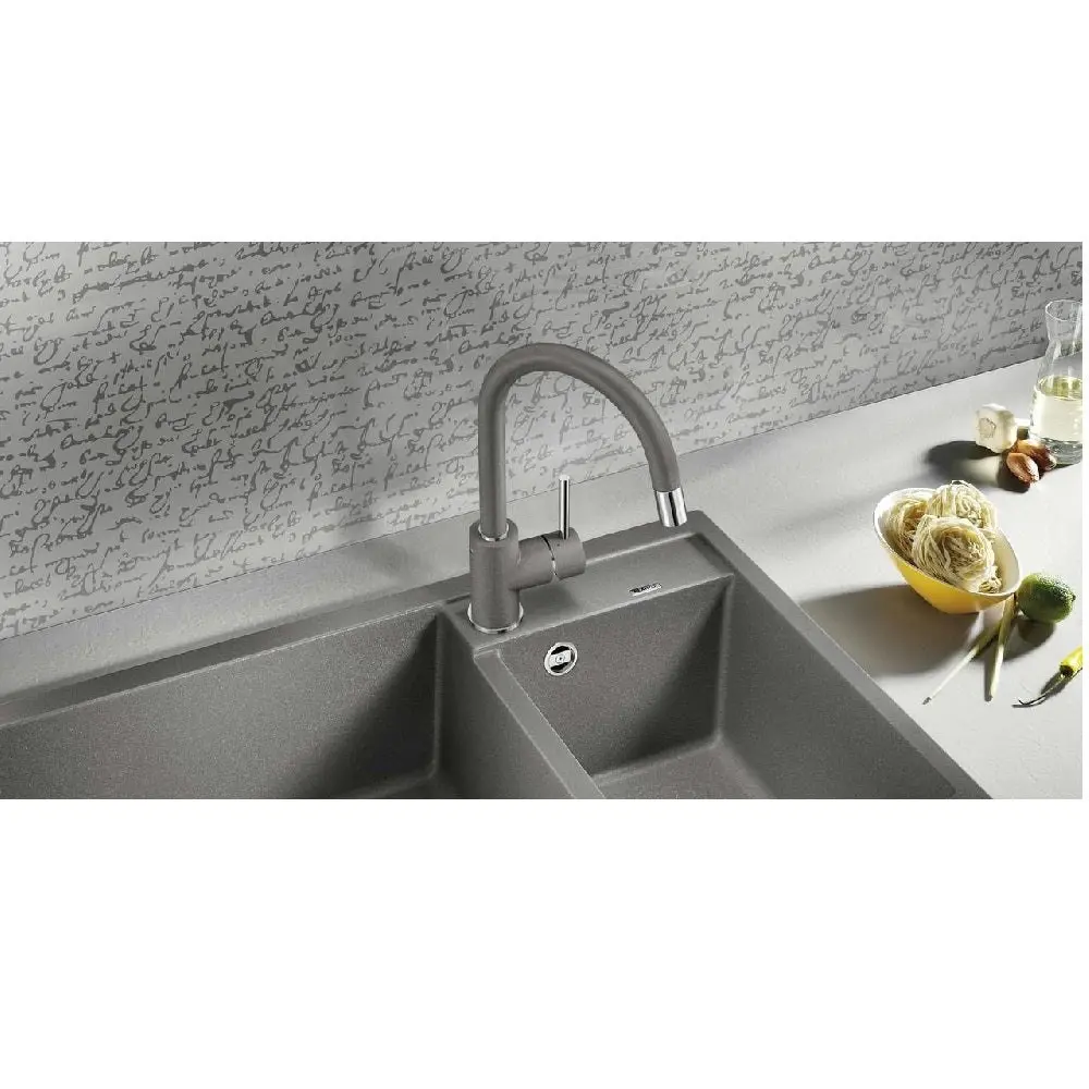 Blanco Mida XL Silgranit High Arc Tap Rock Grey MIDAXLG 526136