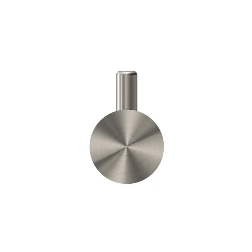 Nero Opal Robe Hook Brushed Nickel NR2582BN