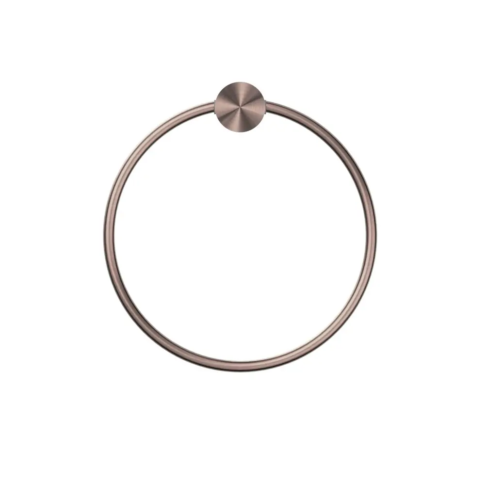 Nero Opal Towel Ring Brushed Bronze NR2580aBZ