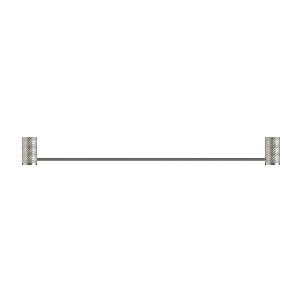 Nero Opal Single Towel Rail 600mm Brushed Nickel NR2524BN