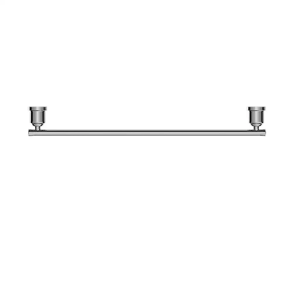 Nero York Single Towel Rail 600mm Chrome NR6924CH