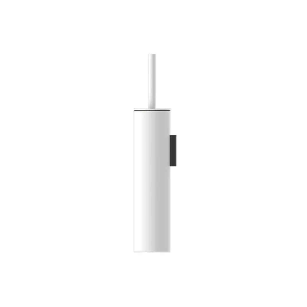 Nero Mecca Toilet Brush Holder Matte White NR1988MW