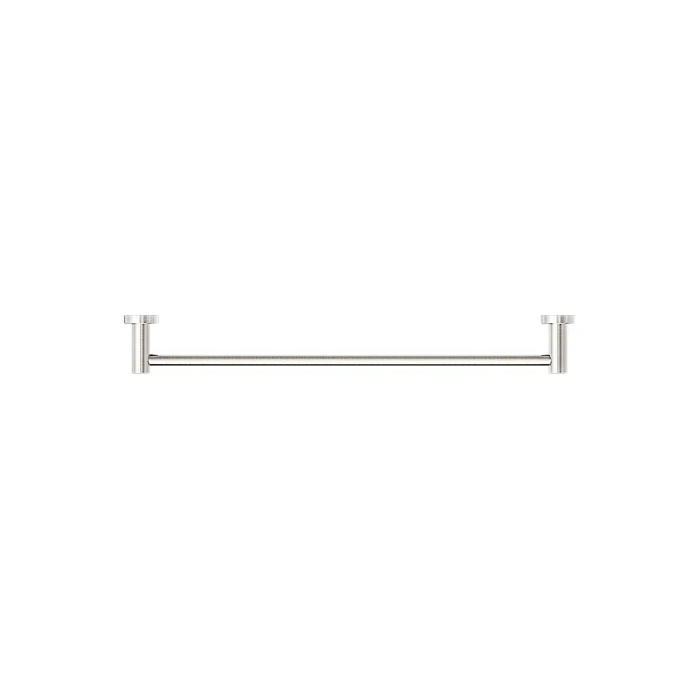 Nero Dolce Single Towel Rail 600mm Brushed Nickel NR2024BN