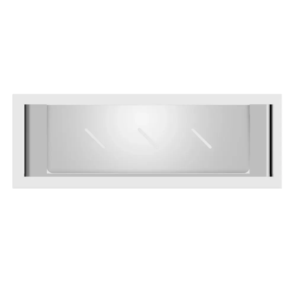 Nero Bianca Shower Shelf Chrome NR9087ACH