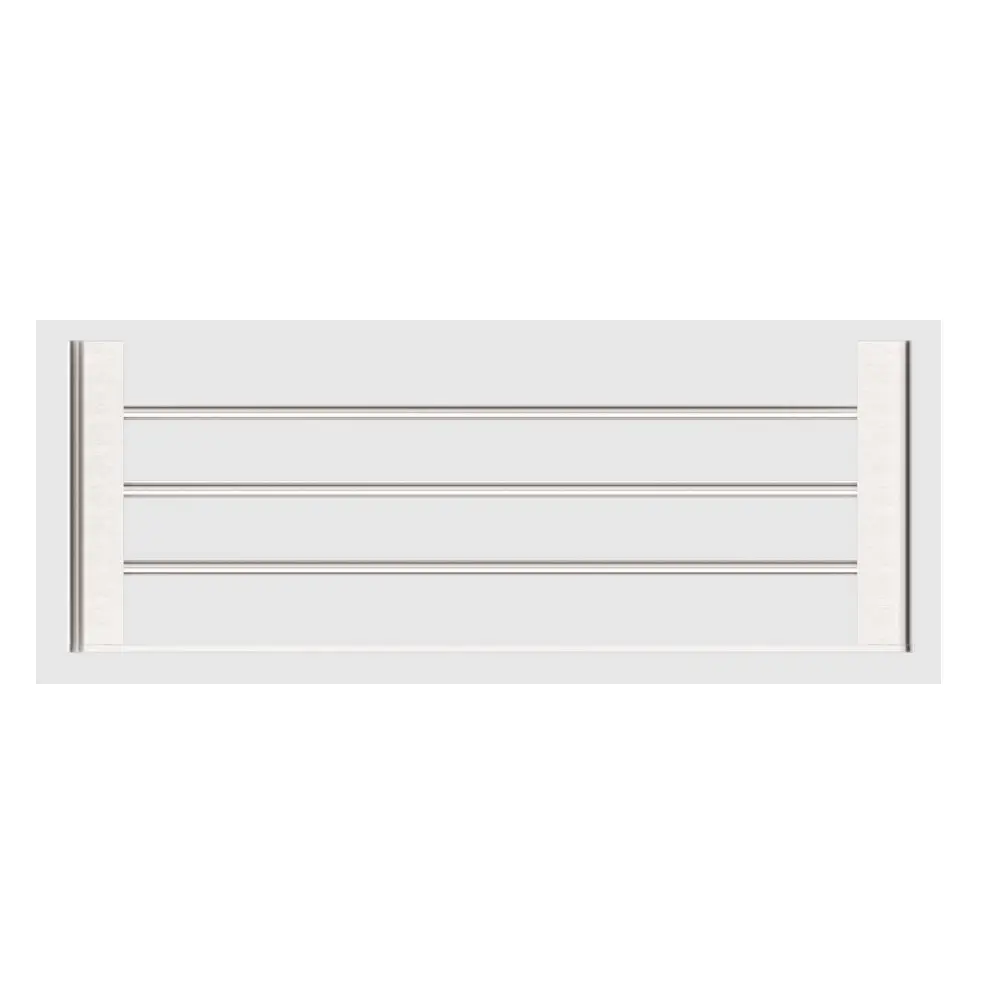 Nero Bianca Towel Rack Brushed Nickel NR9089BN