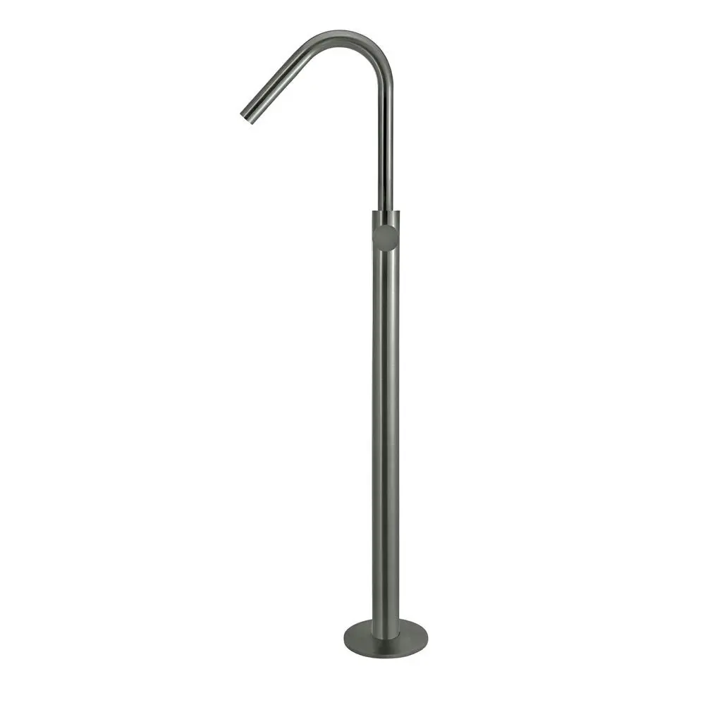 Meir Round Freestanding Bath Spout and Hand Shower Shadow MB09PN-PVDGM