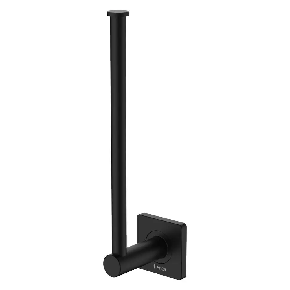 Fienza Sansa Hand Towel Rail/Roll Holder Matte Black 83205MB