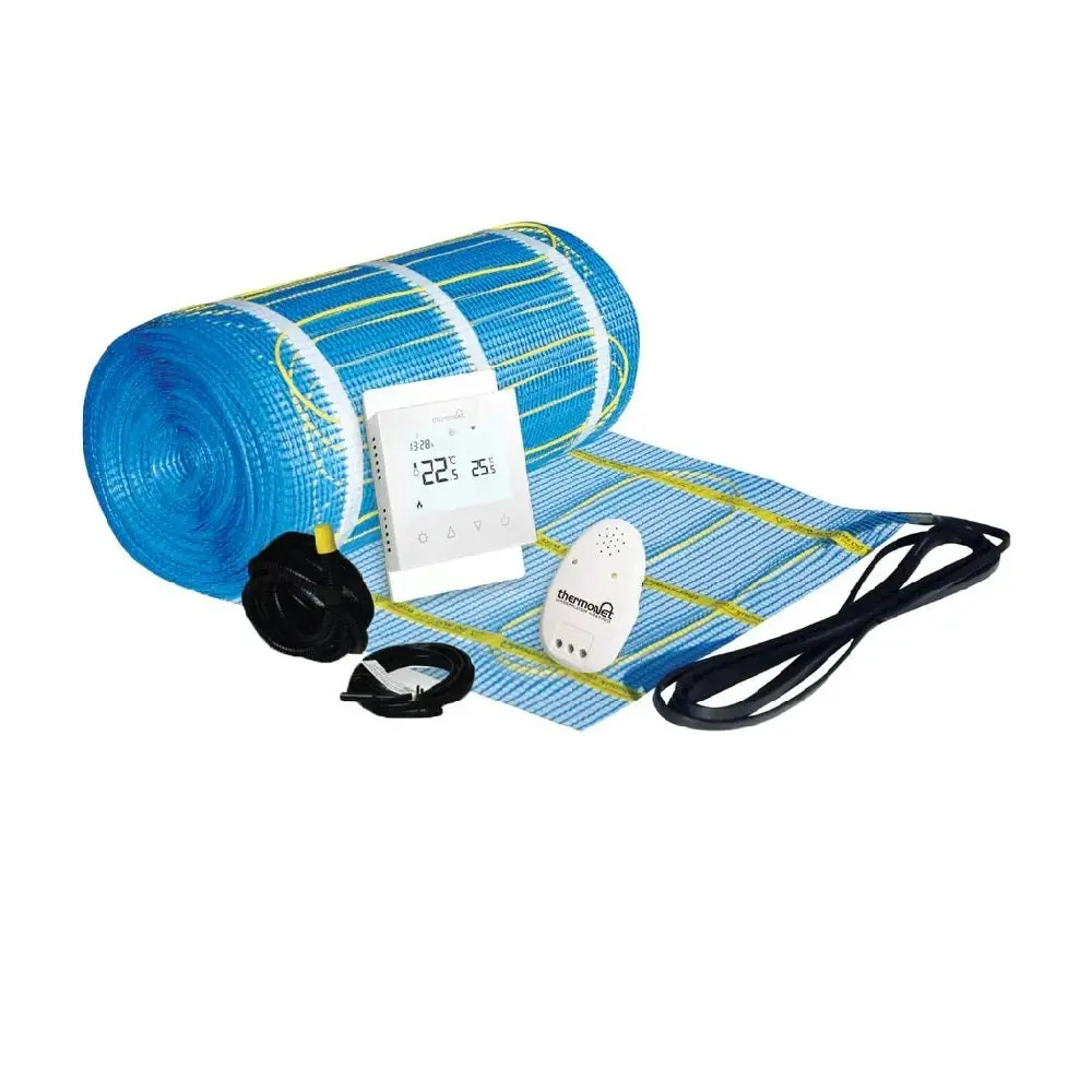 Thermogroup Thermonet EZ 150W/m² Self Adhesive 20x0.5m - 10.0m² 1500Watts Floor Heating Kit Including Thermostat 111520T