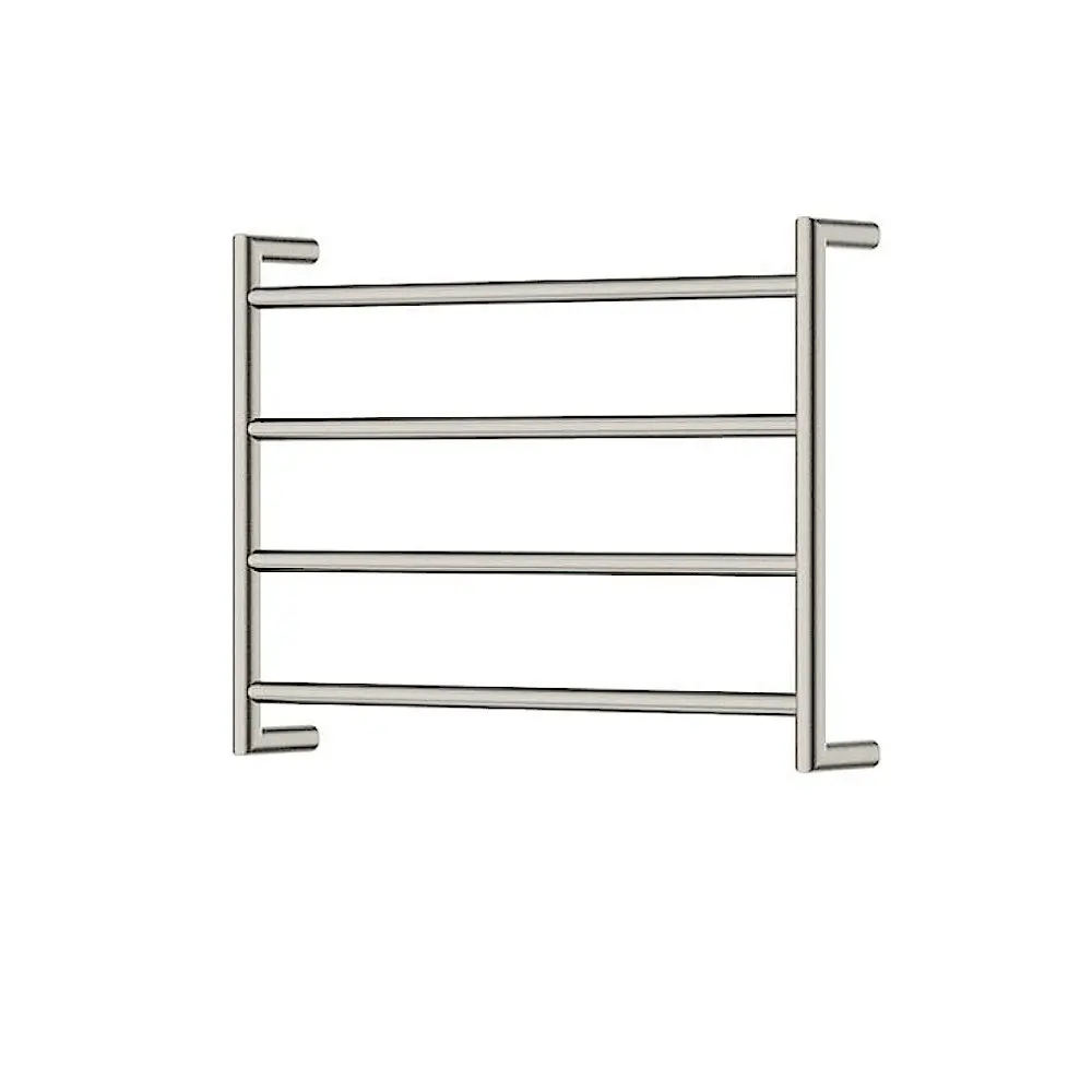 Fienza Kaya Heated Towel Ladder 600x450mm 4 Bars Brushed Nickel 8286045BN