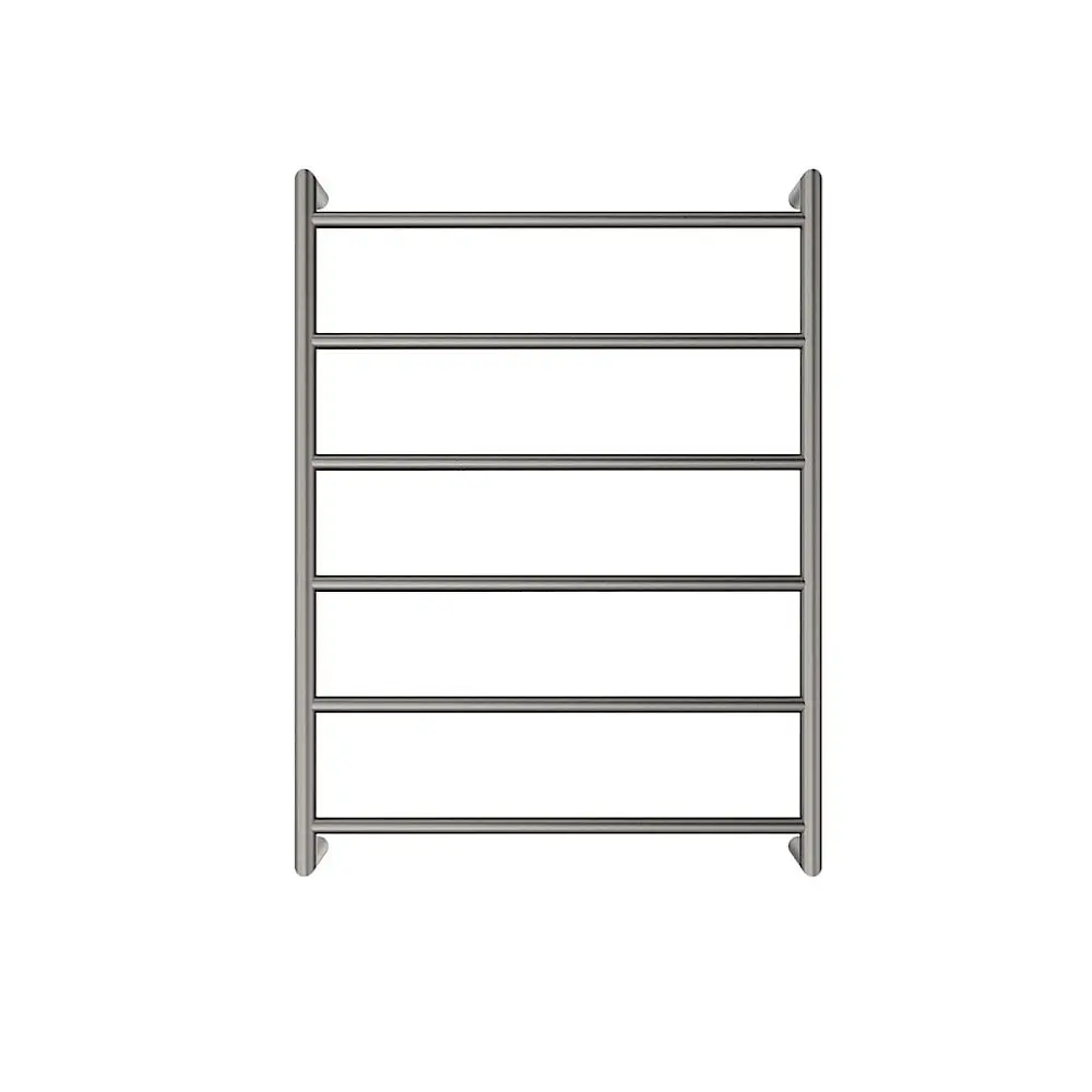 Fienza Kaya Heated Towel Ladder 600x800mm 6 Bars Gun Metal 8286080GM