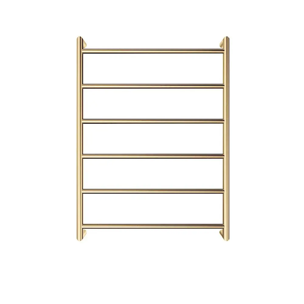 Fienza Kaya Heated Towel Ladder 600x800mm 6 Bars Urban Brass 8286080UB