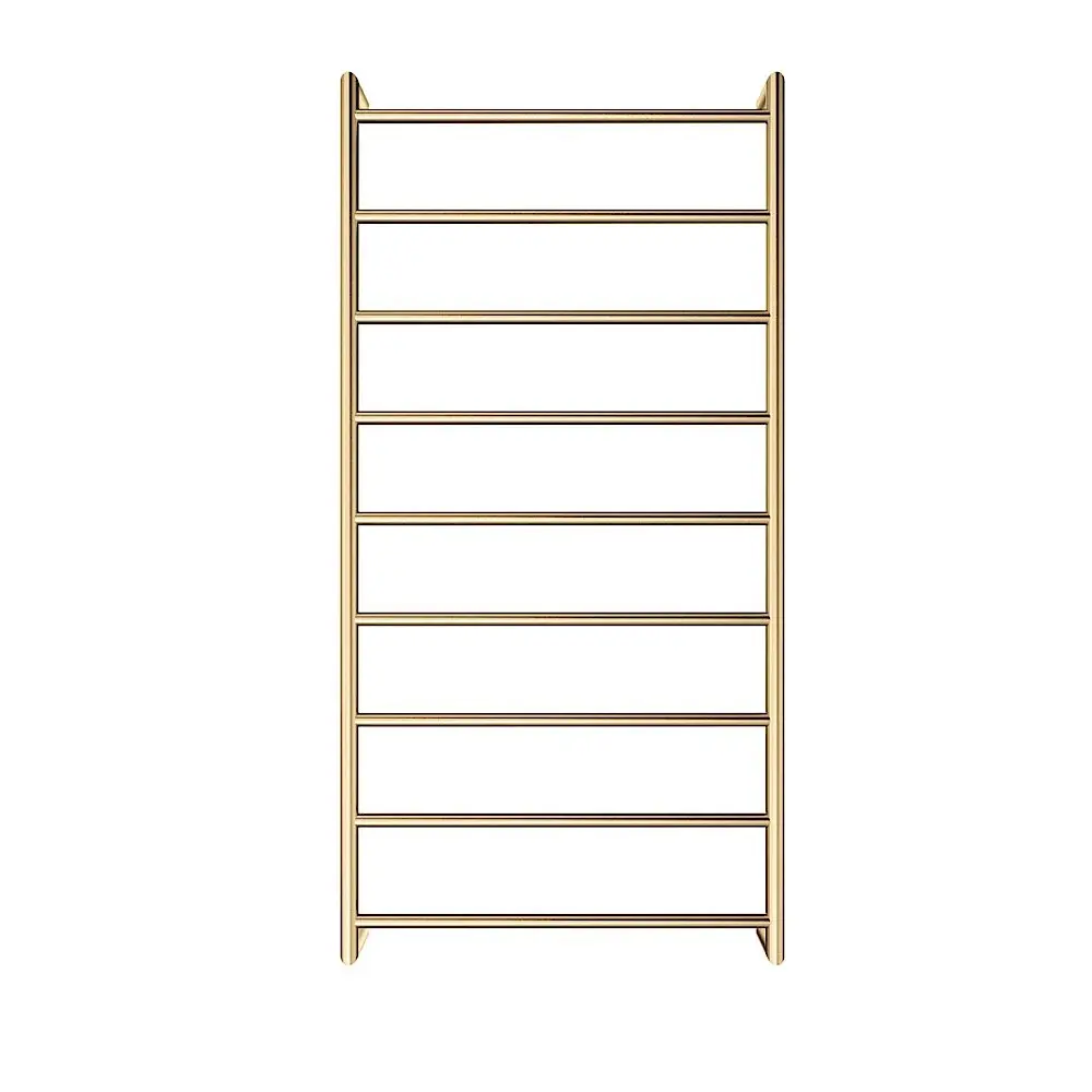 Fienza Kaya Heated Towel Ladder 600x1200mm 9 Bars Urban Brass 82860120UB