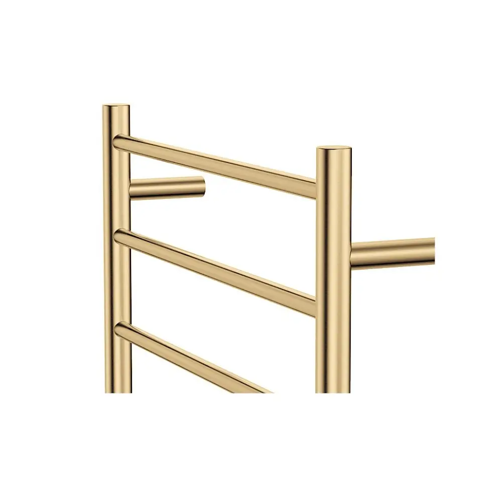 Fienza Isabella Heated Towel Ladder 600x800mm 7 Bars Urban Brass 8276080UB