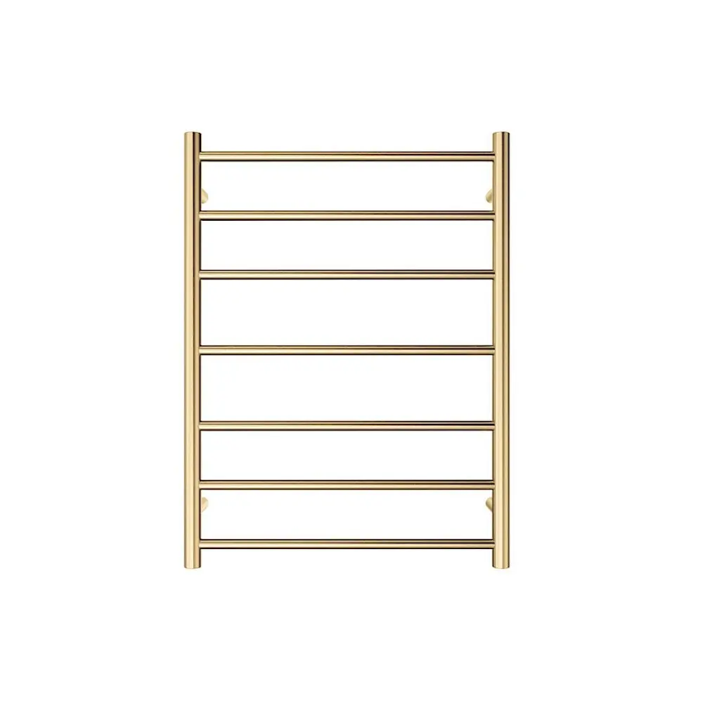 Fienza Isabella Heated Towel Ladder 600x800mm 7 Bars Urban Brass 8276080UB