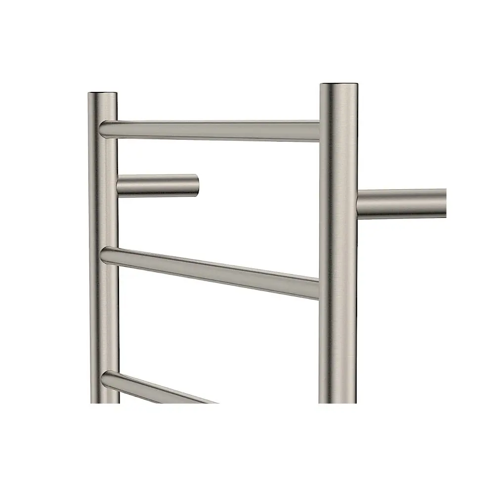 Fienza Isabella Heated Towel Ladder 600x1200mm 9 Bars Brushed Nickel 82760120BN