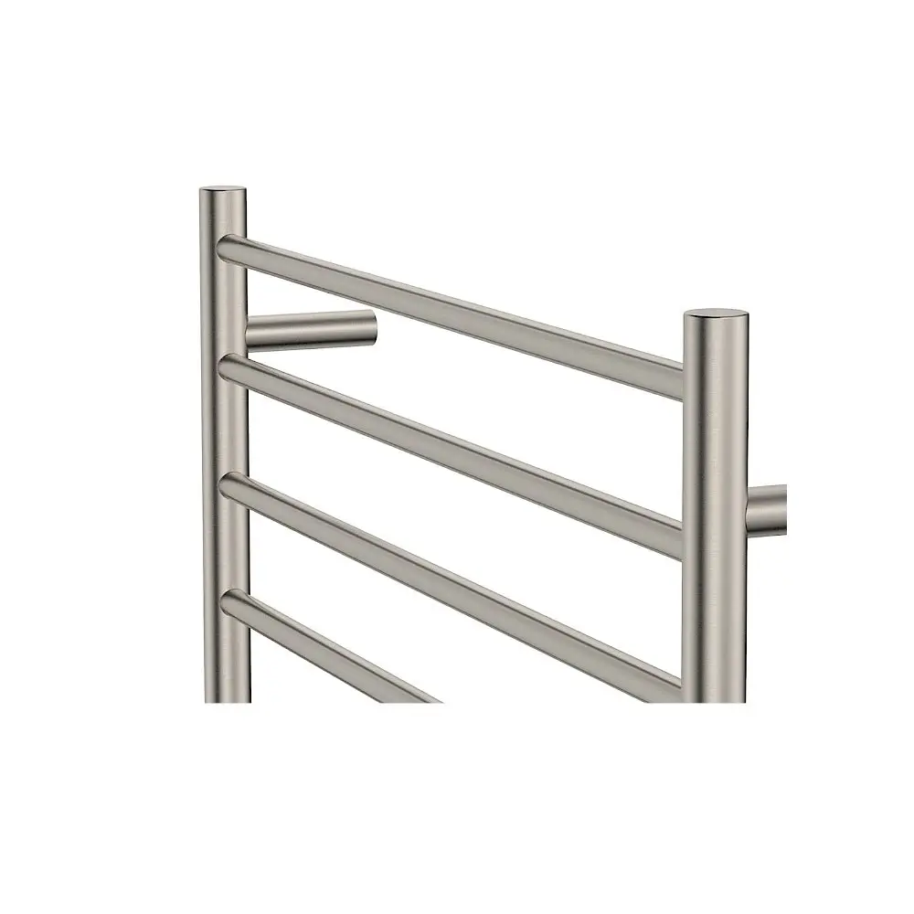 Fienza Isabella Heated Towel Ladder 750x700mm 8 Bars Brushed Nickel 8277570BN