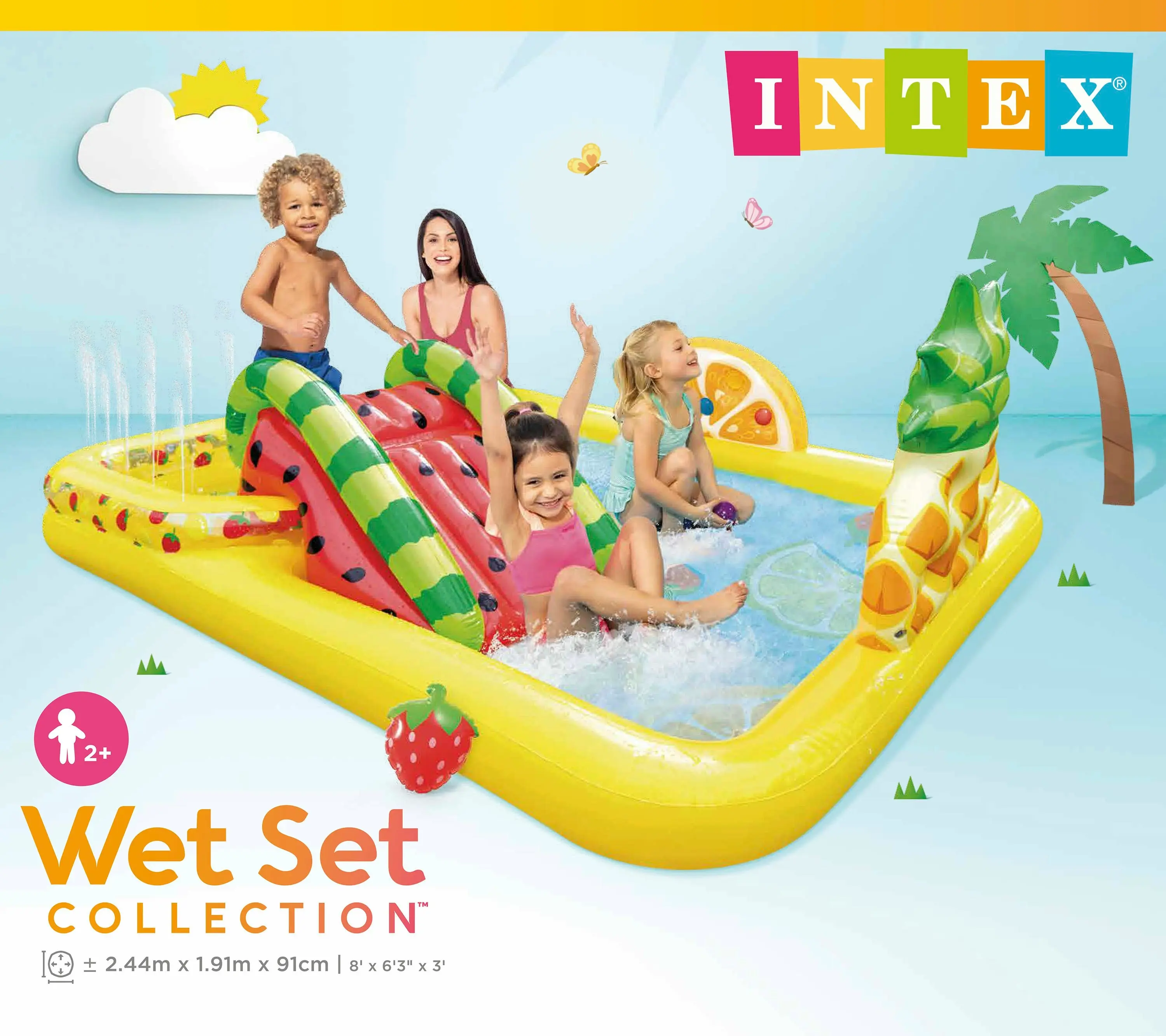 Intex Fun 'N' Fruity Play Center Pool 57158