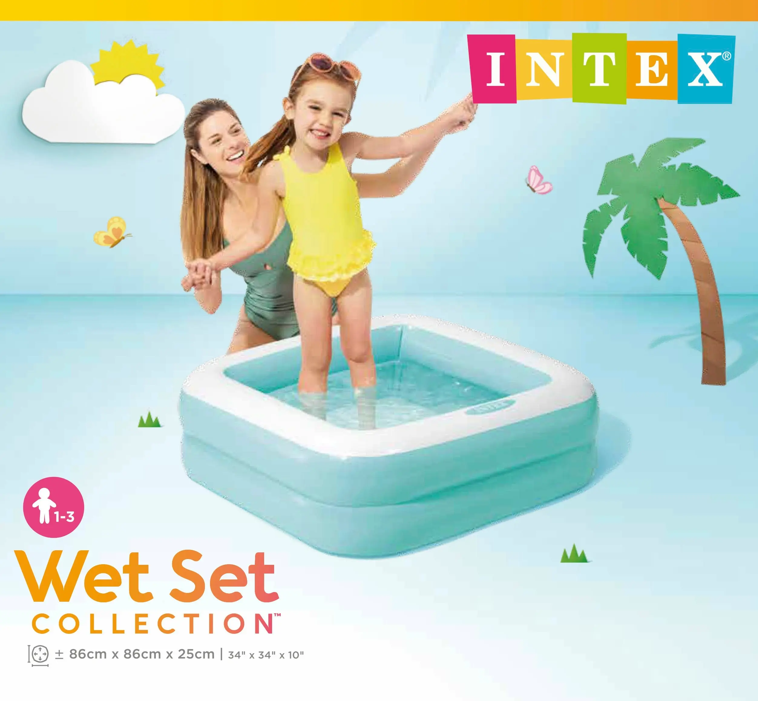 Intex Play Box Pool Pink 57100