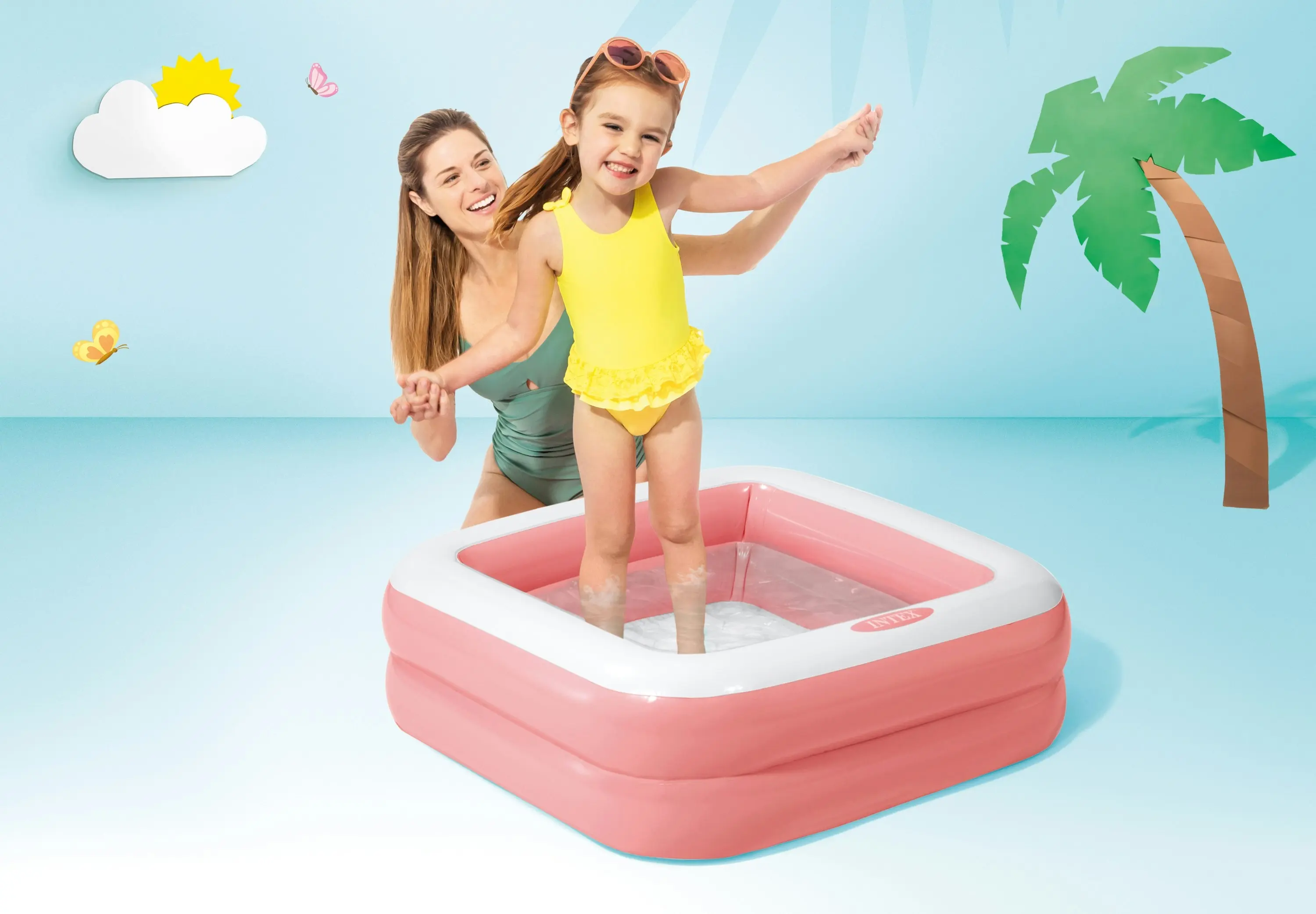 Intex Play Box Pool Pink 57100