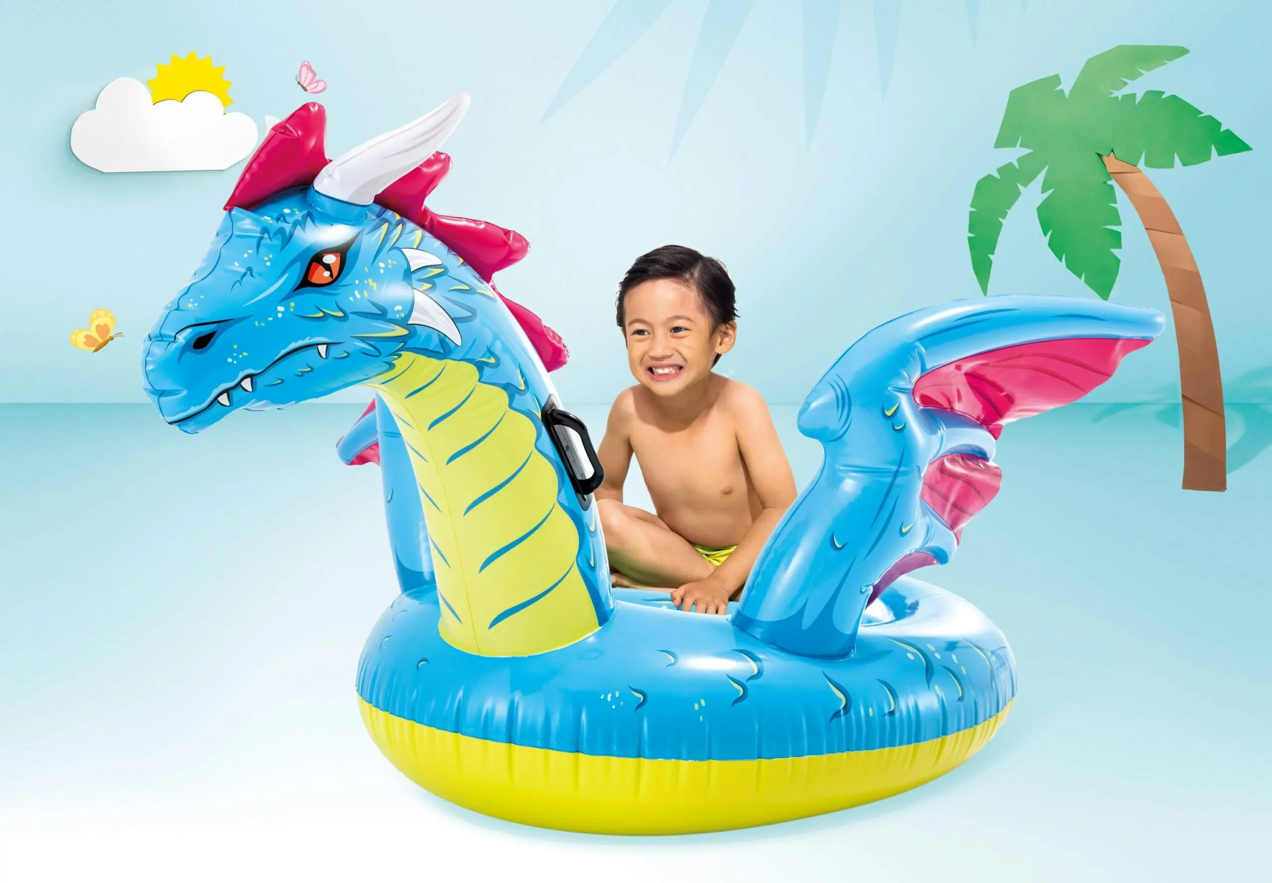 Intex MYSTICAL DRAGON RIDE-ON  57563