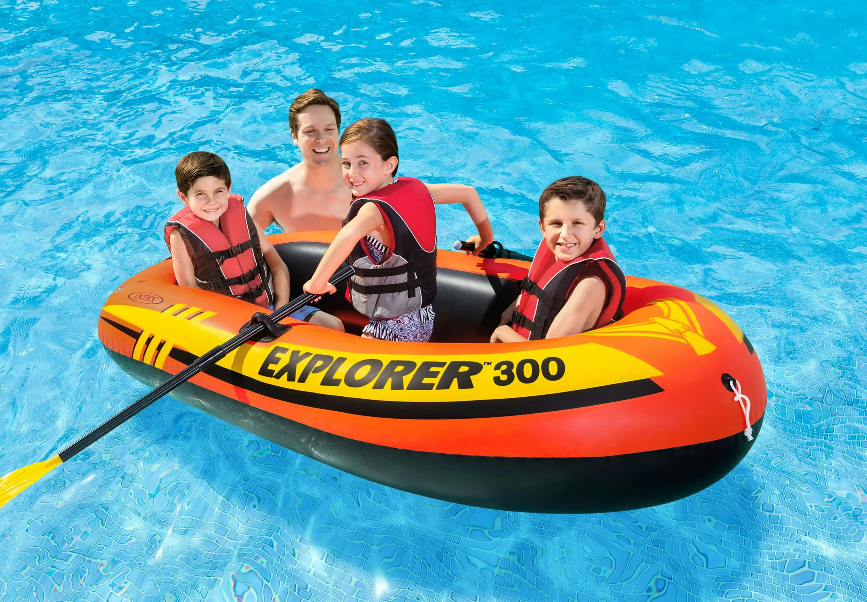 Intex Explorer 300 - Inflatable Boat 58332