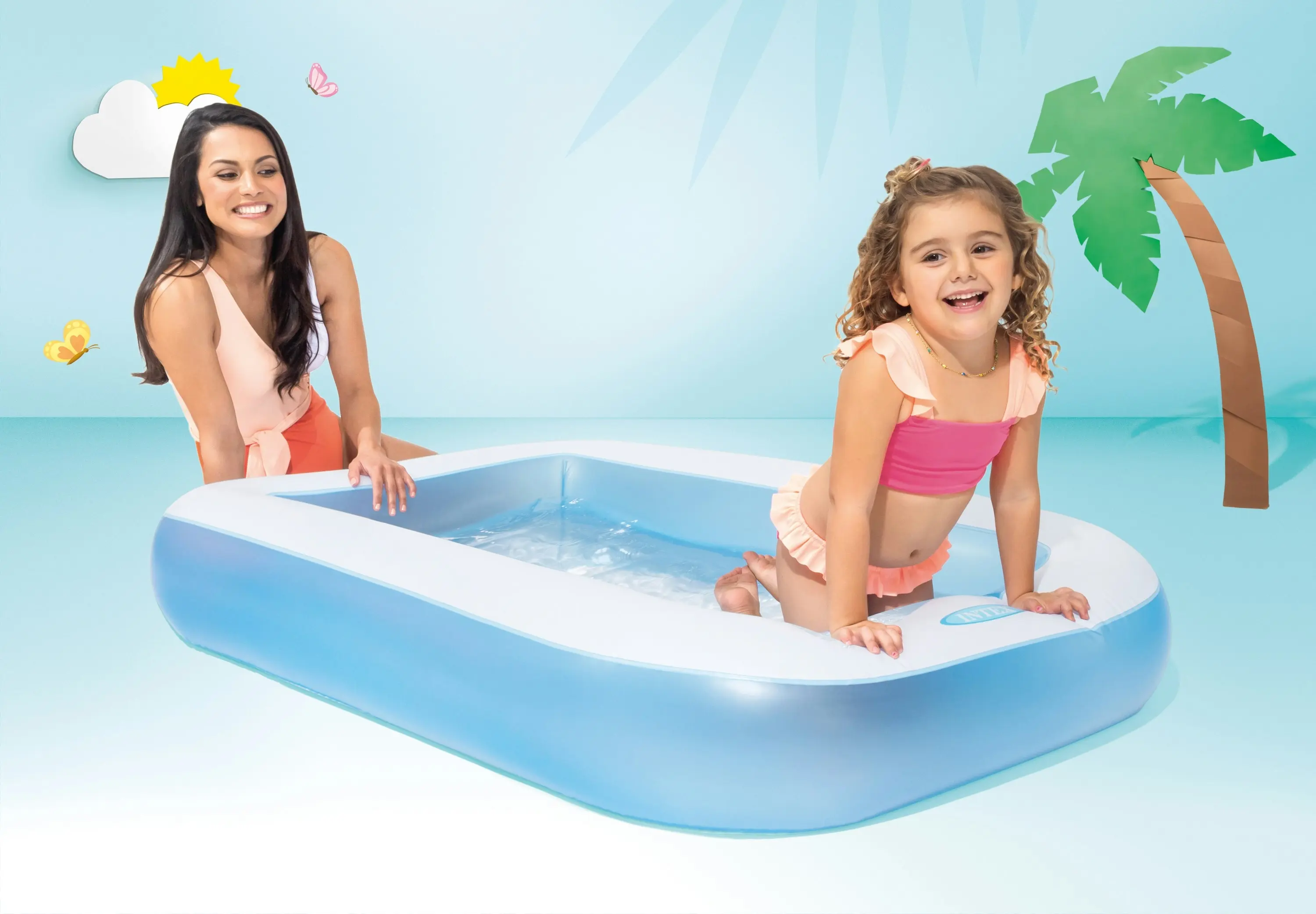 Intex Rectangular Pool Kids Family 57403