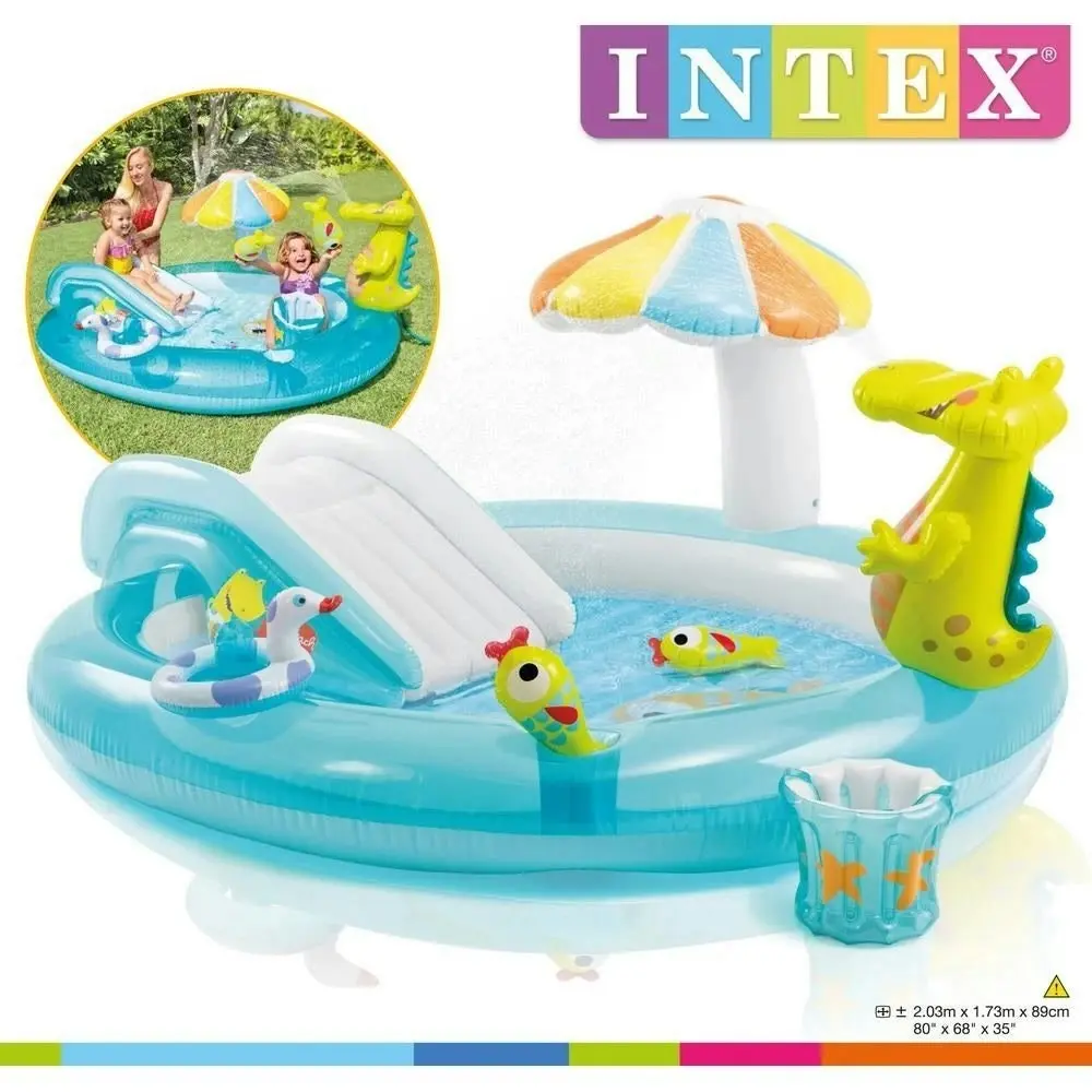 Intex Gator Inflatable Play Centre 57165