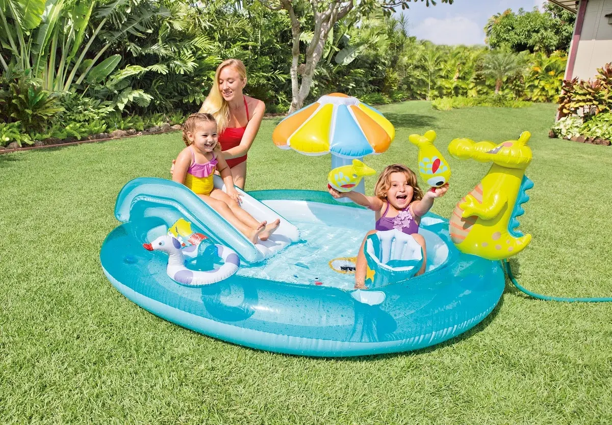 Intex Gator Inflatable Play Centre 57165