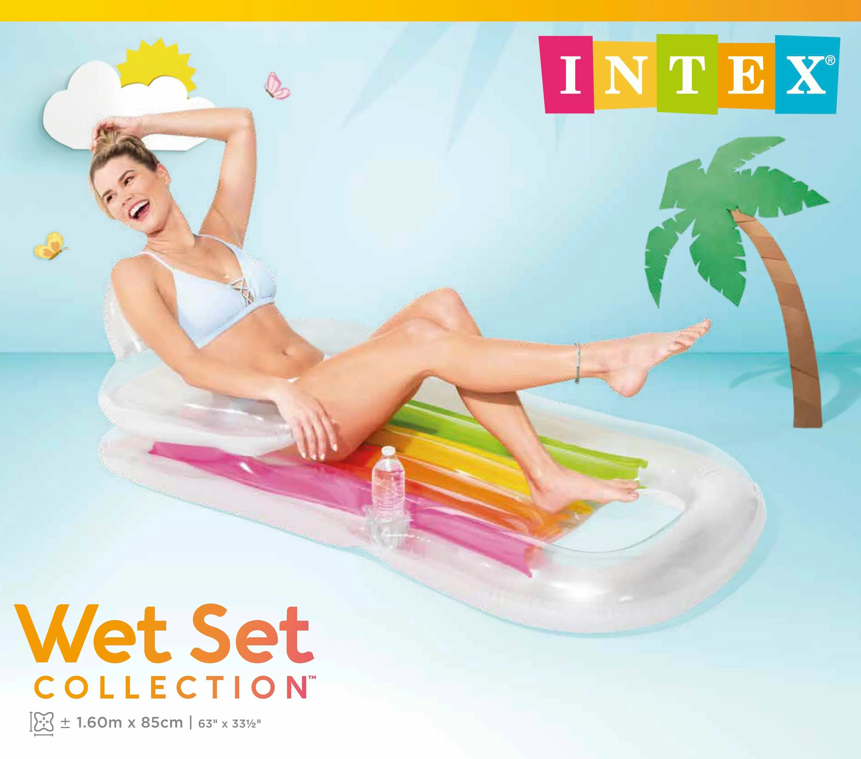 Intex King Kool Inflatable Lounge 58802