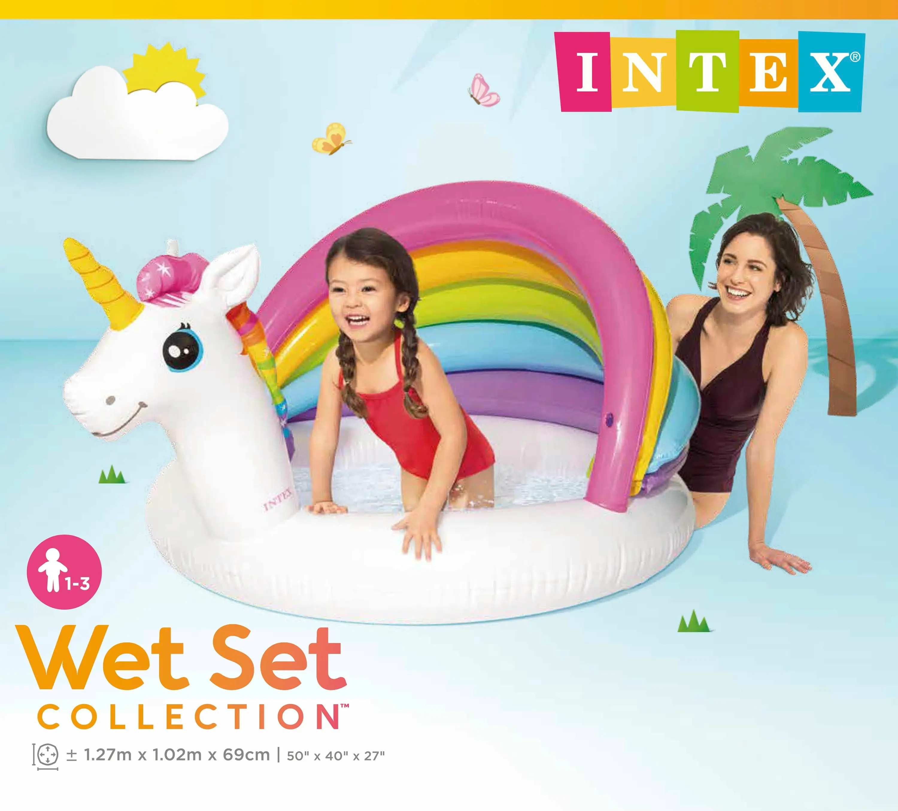 Intex Unicorn Baby Pool 57113