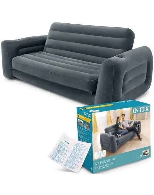 Intex Pull Out Sofa Queen Bed 66552