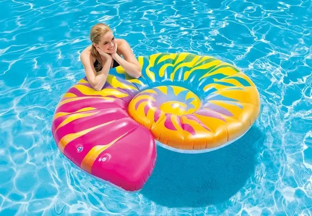 Intex Rainbow Seashell Inflatable Mat 58791