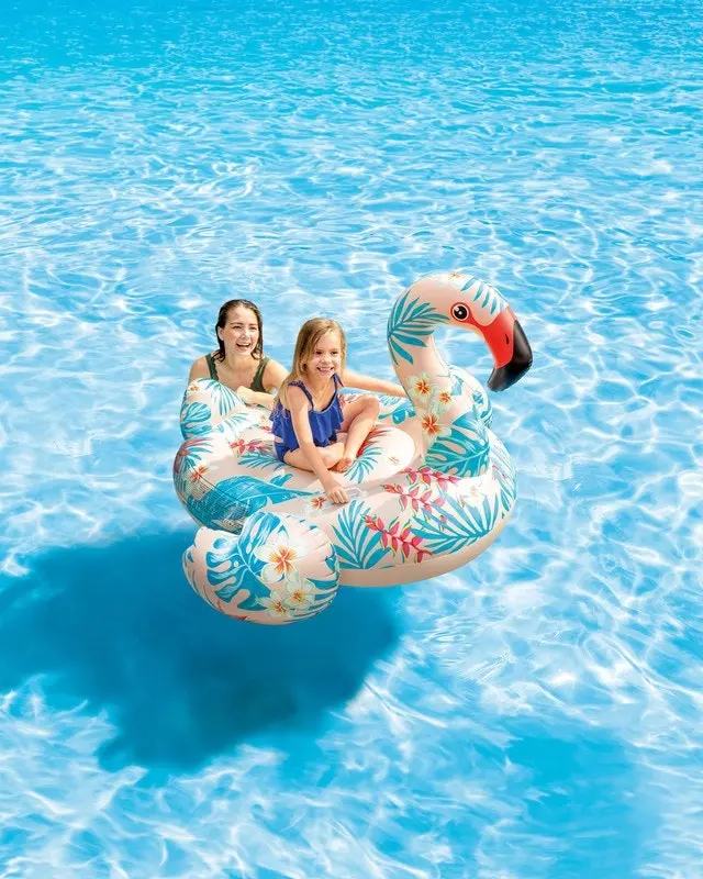 Intex Tropical Flamingo Ride-On Pool Float 57559