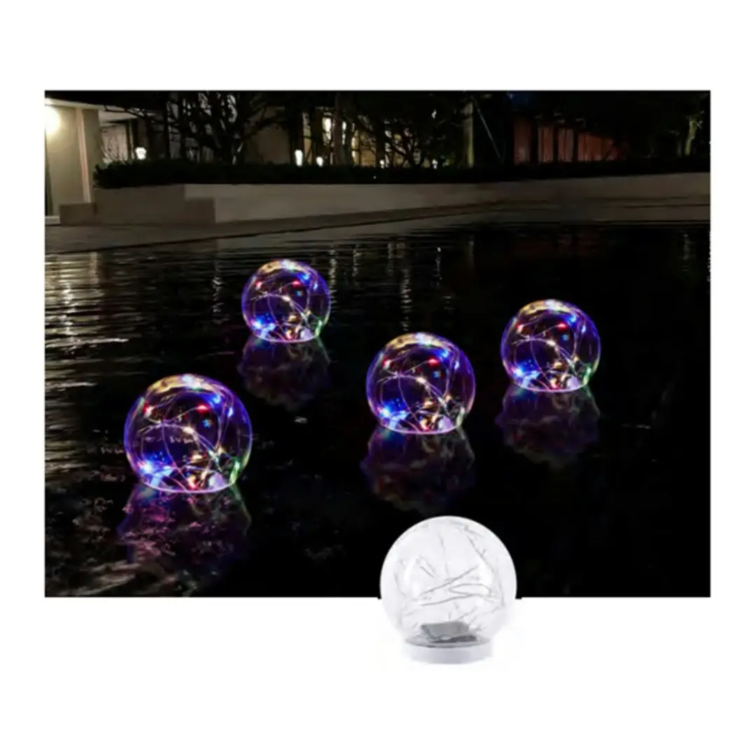 Spire Solar Floating String Waterproof Pool Ball Light - CT223C