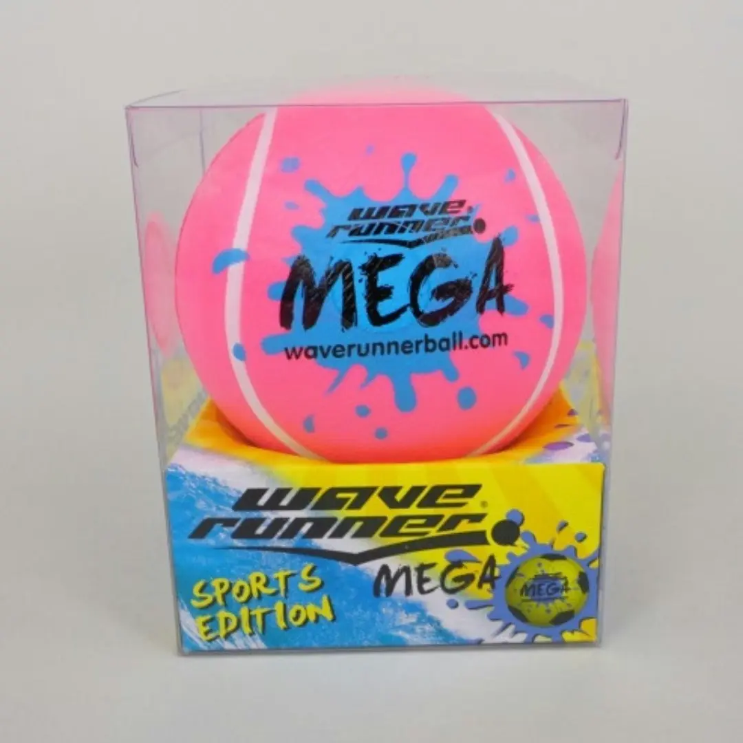 Wave Runner Mega Sport Ball 9cm Asst   Wr800b Spt 