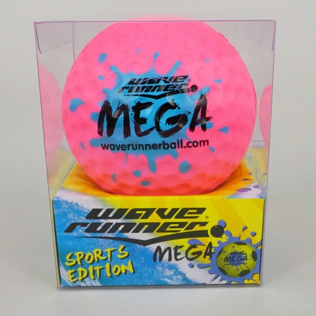 Wave Runner Mega Sport Ball 9cm Asst   Wr800b Spt 