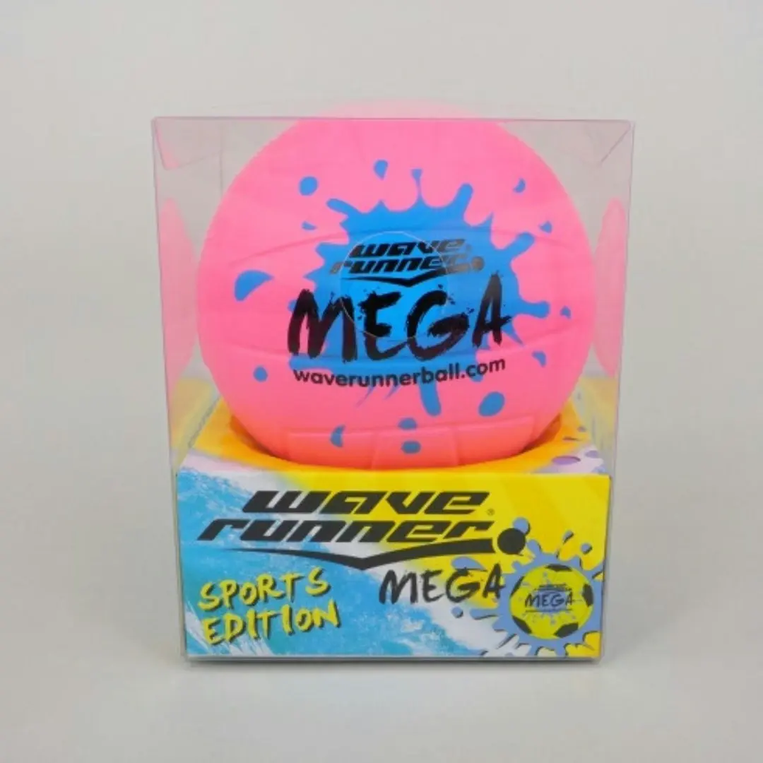 Wave Runner Mega Sport Ball 9cm Asst   Wr800b Spt 