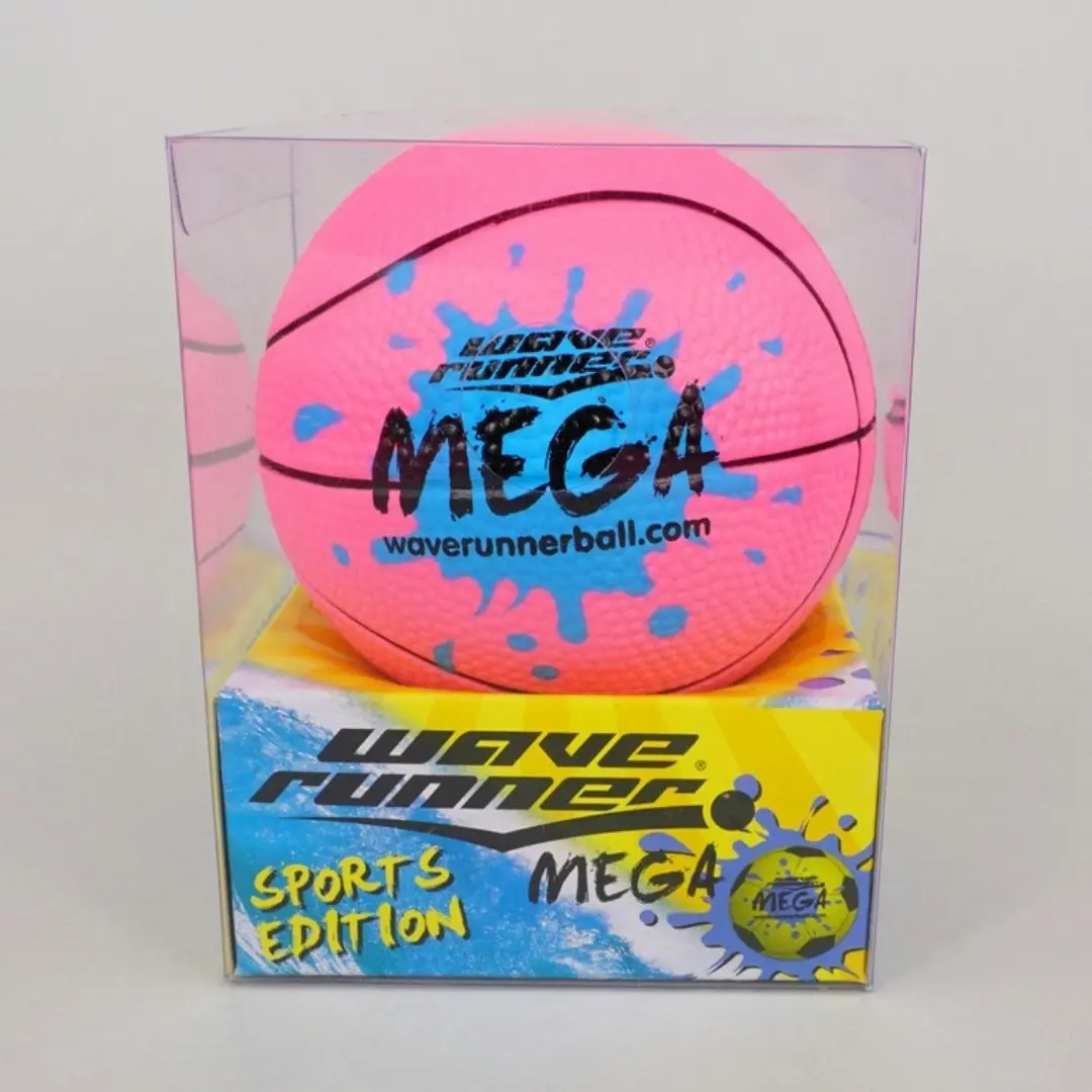 Wave Runner Mega Sport Ball 9cm Asst   Wr800b Spt 