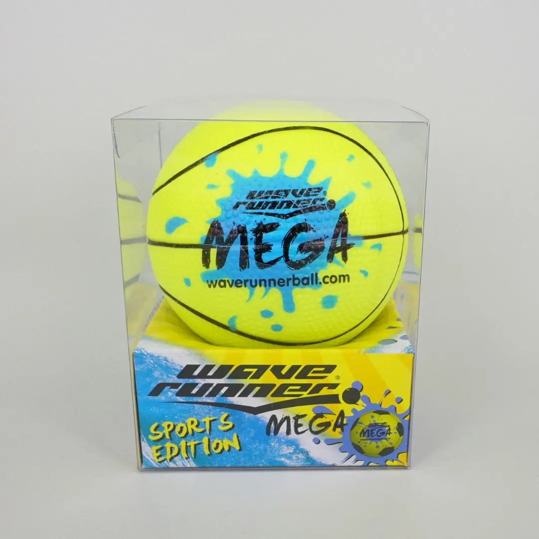 Wave Runner Mega Sport Ball 9cm Asst   Wr800b Spt 