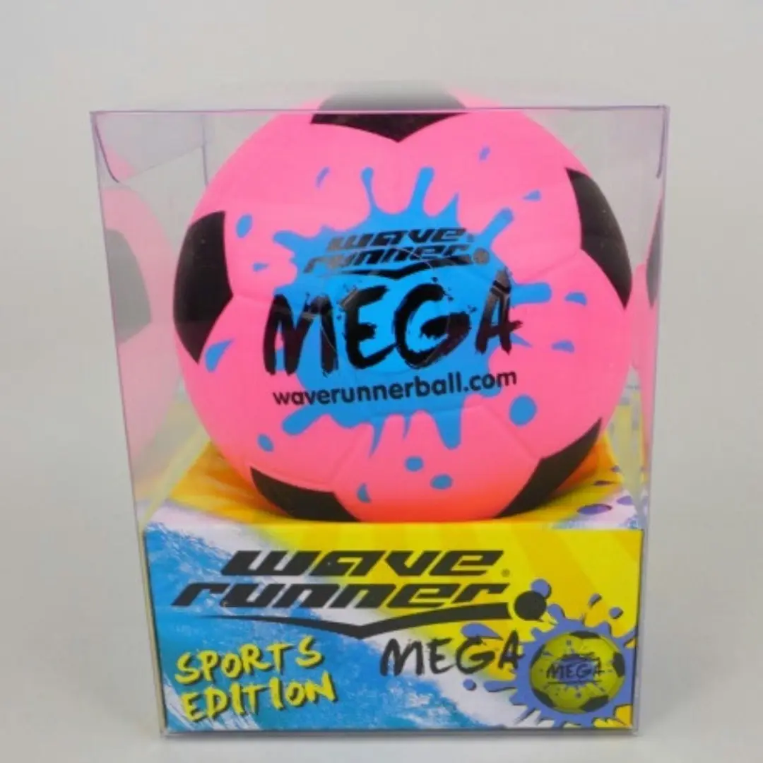 Wave Runner Mega Sport Ball 9cm Asst   Wr800b Spt 