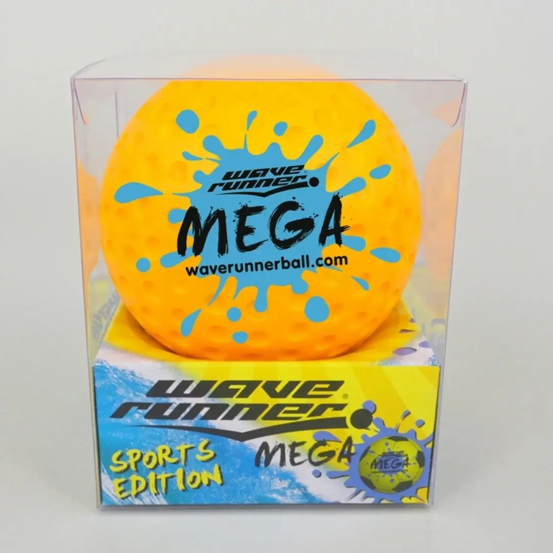 Wave Runner Mega Sport Ball 9cm Asst   Wr800b Spt 