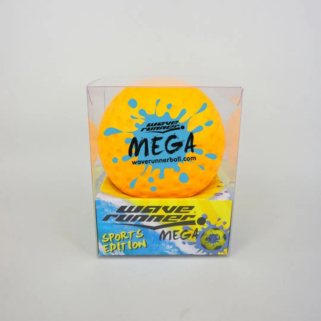 Wave Runner Mega Sport Ball 9cm Asst   Wr800b Spt 