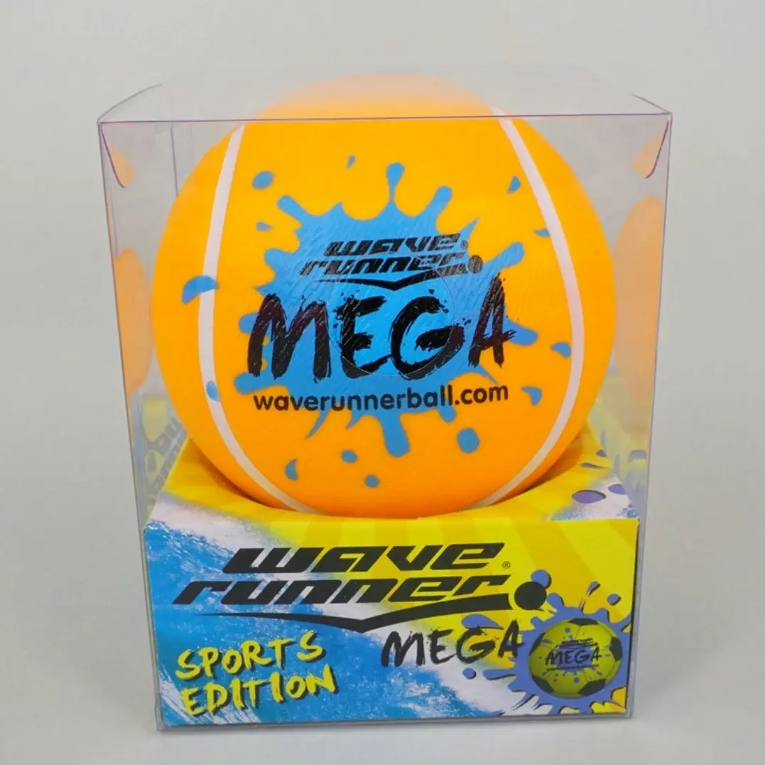 Wave Runner Mega Sport Ball 9cm Asst   Wr800b Spt 