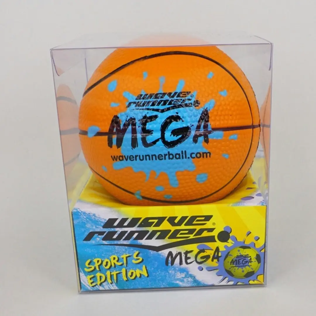 Wave Runner Mega Sport Ball 9cm Asst   Wr800b Spt 