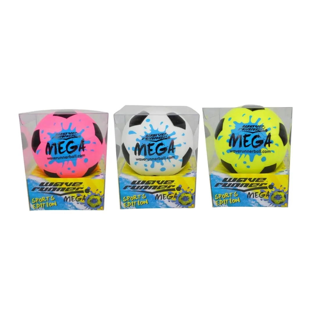 Wave Runner Mega Sport Ball 9cm Asst   Wr800b Spt 