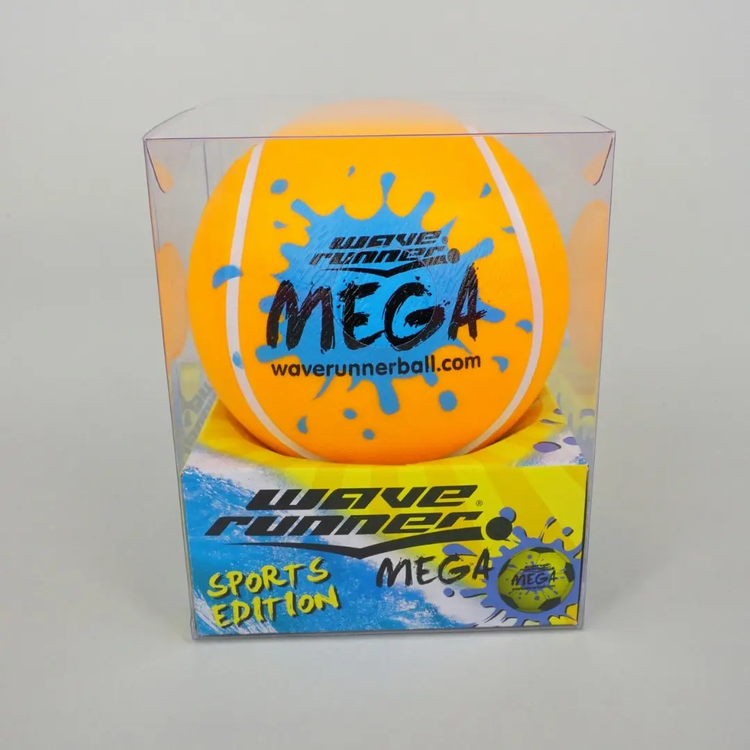 Wave Runner Mega Sport Ball 9cm Asst   Wr800b Spt 