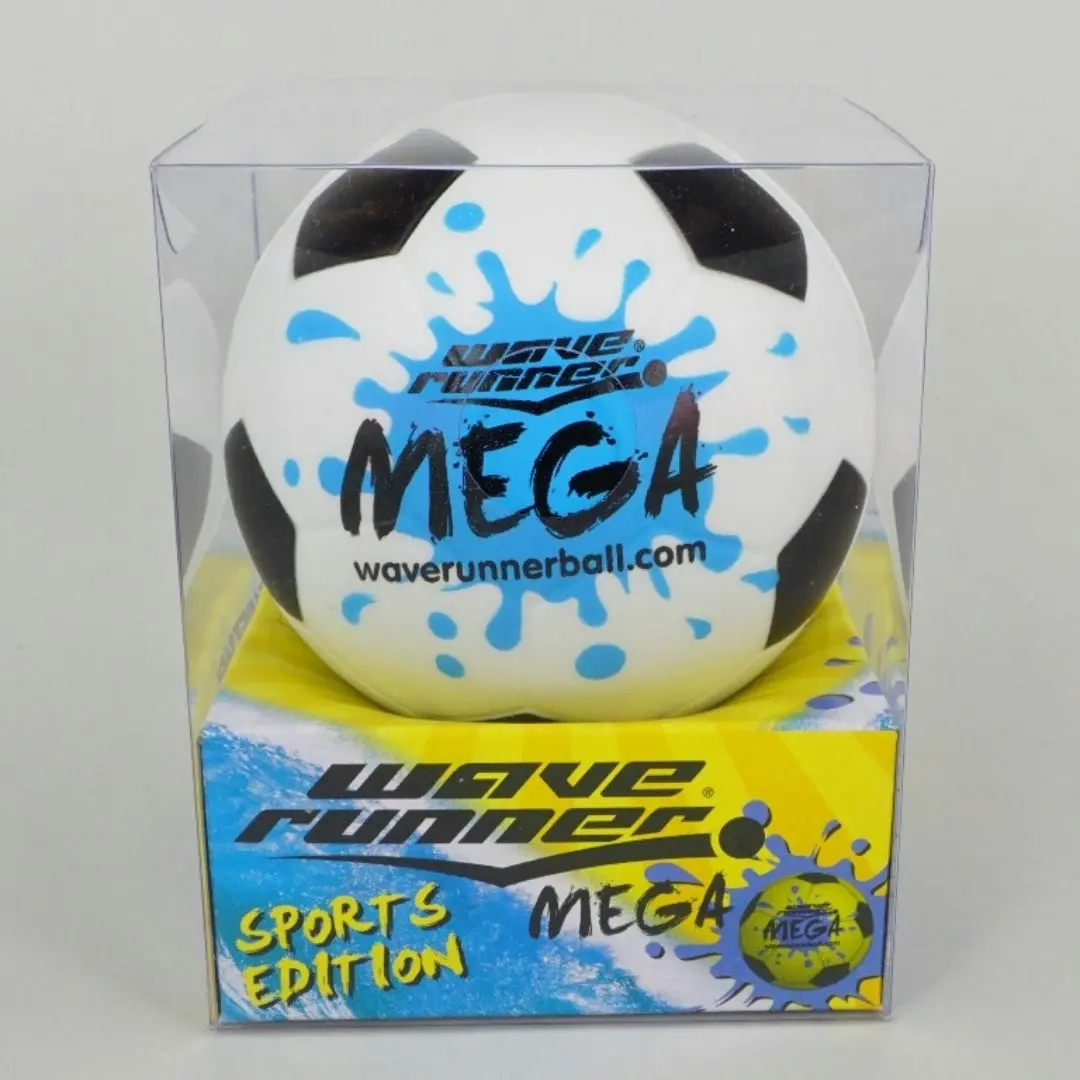 Wave Runner Mega Sport Ball 9cm Asst   Wr800b Spt 