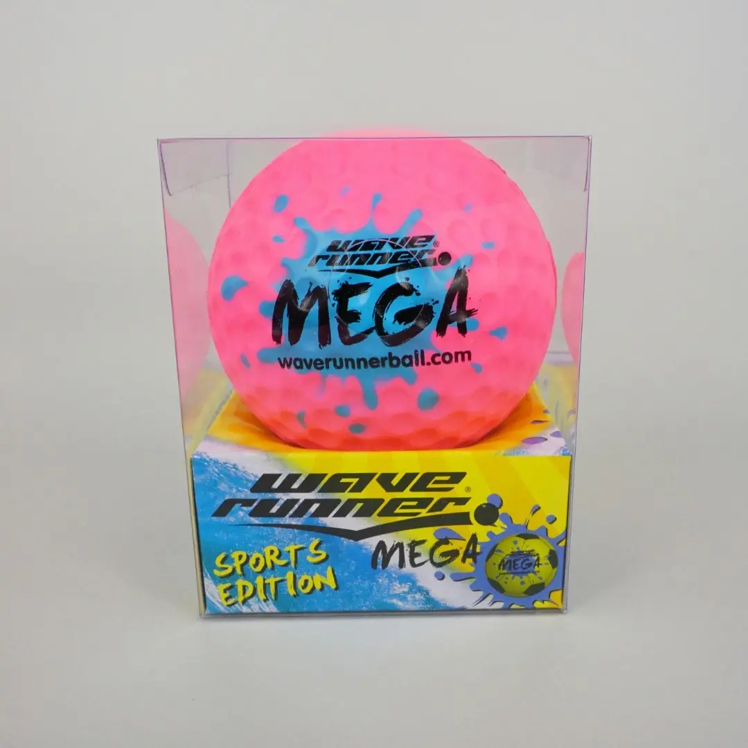 Wave Runner Mega Sport Ball 9cm Asst   Wr800b Spt 