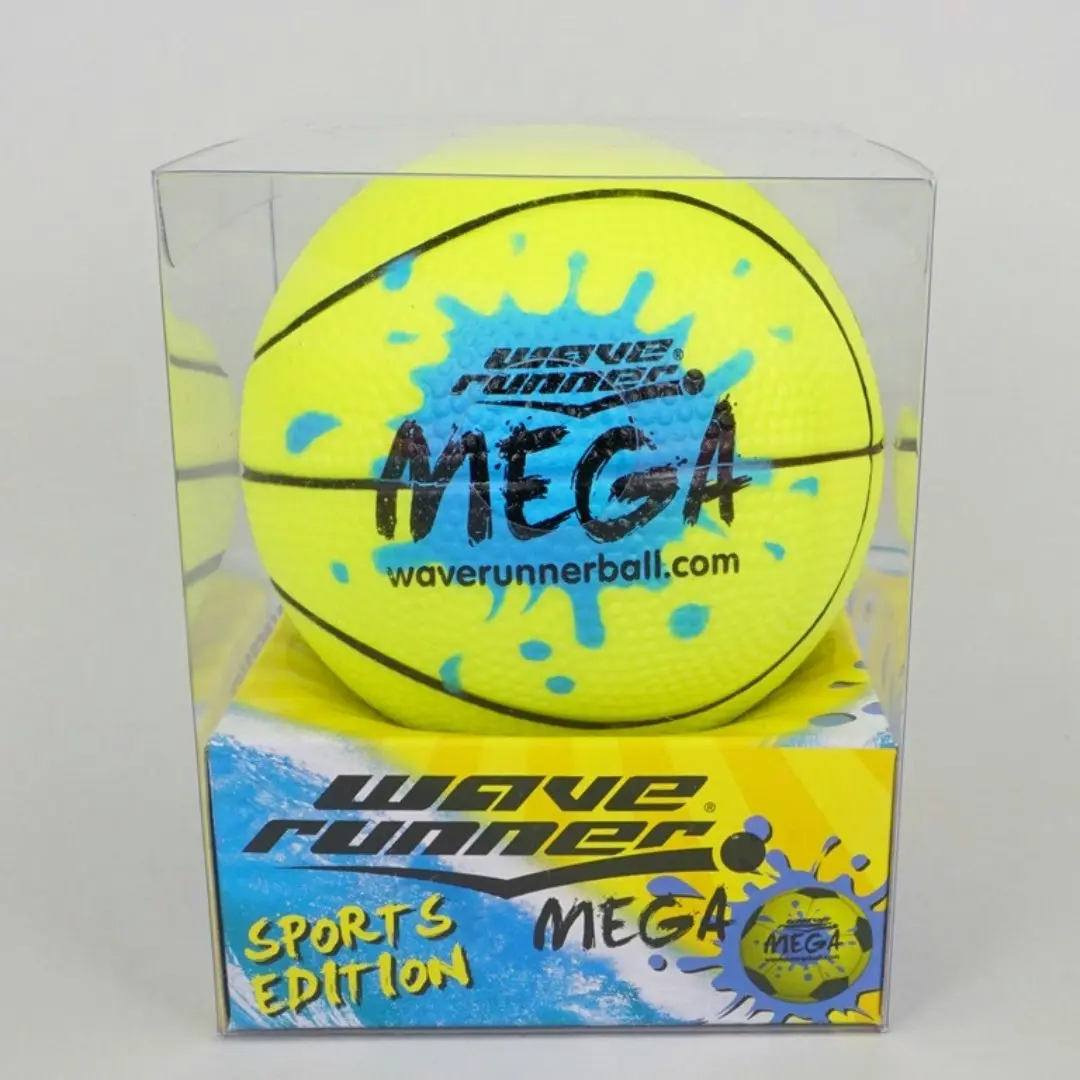 Wave Runner Mega Sport Ball 9cm Asst   Wr800b Spt 