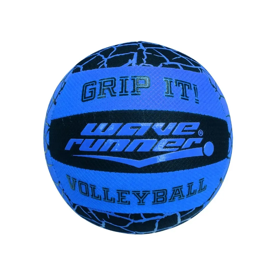 Wave Runner Grip It Volleyball 20cm with pump (deflated) Asst - WRV800-PUM